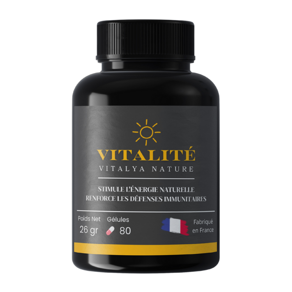 VITALITÉ – Vitalya Nature | Énergie & Immunité | 80 gélules