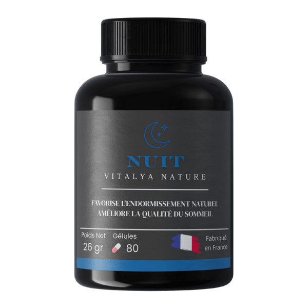 NUIT – Vitalya Nature | Sommeil & Relaxation | 80 gélules