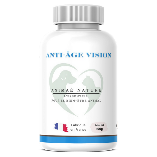 ANTI-ÂGE VISION – Animaé Nature | Complément Oculaire pour Chiens & Chats | 100g